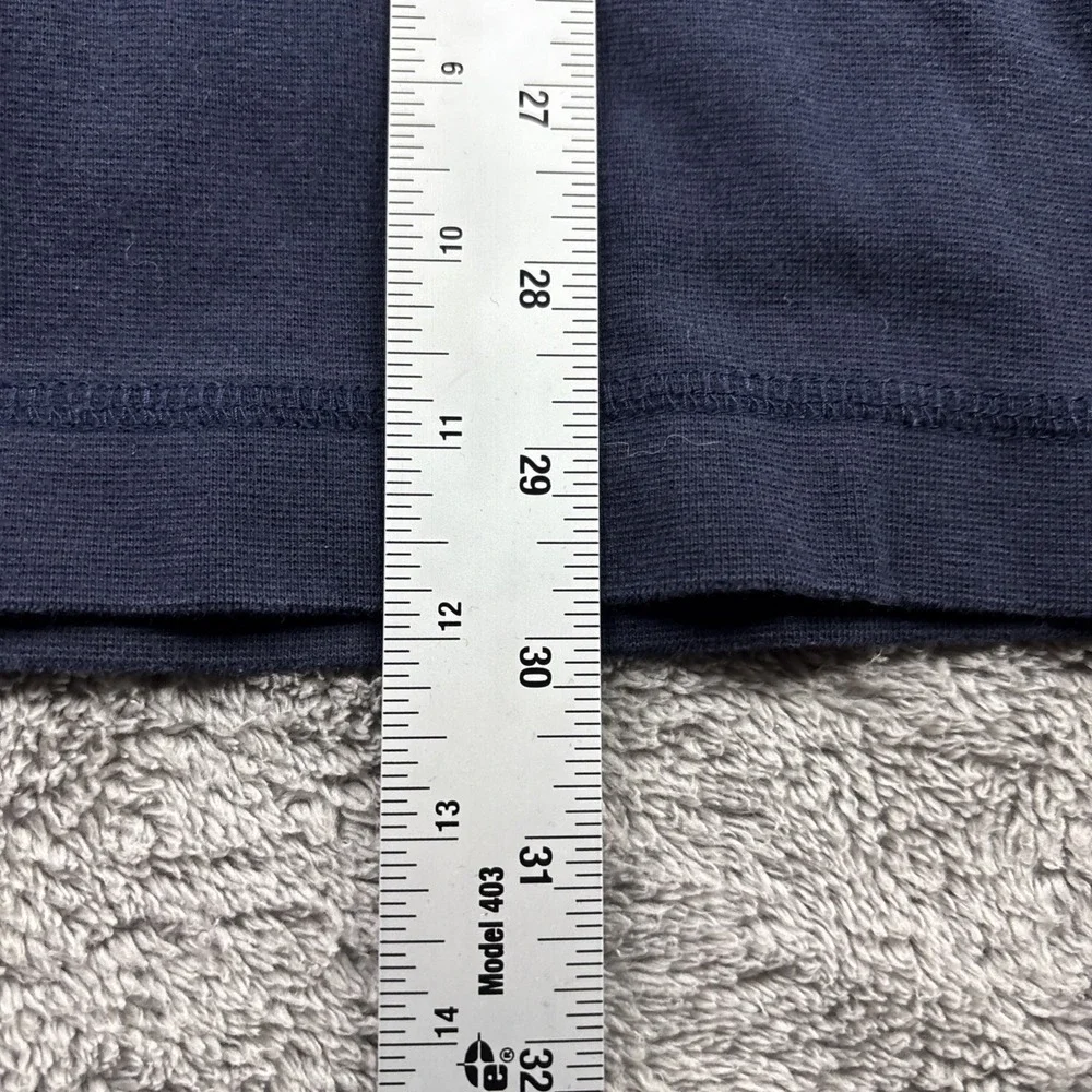 Banana Republic Sweater Mens‎ XL Blue Black 1/4 Quarter Zip Pullover Sweater
